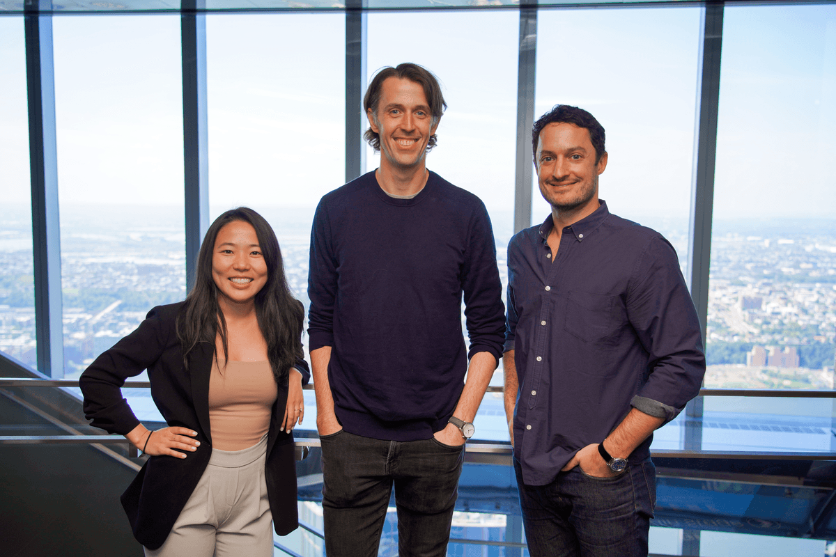 Lily Huang, NEA; Bobby Guelich, Elion; Matt Weinberg, Max Ventures